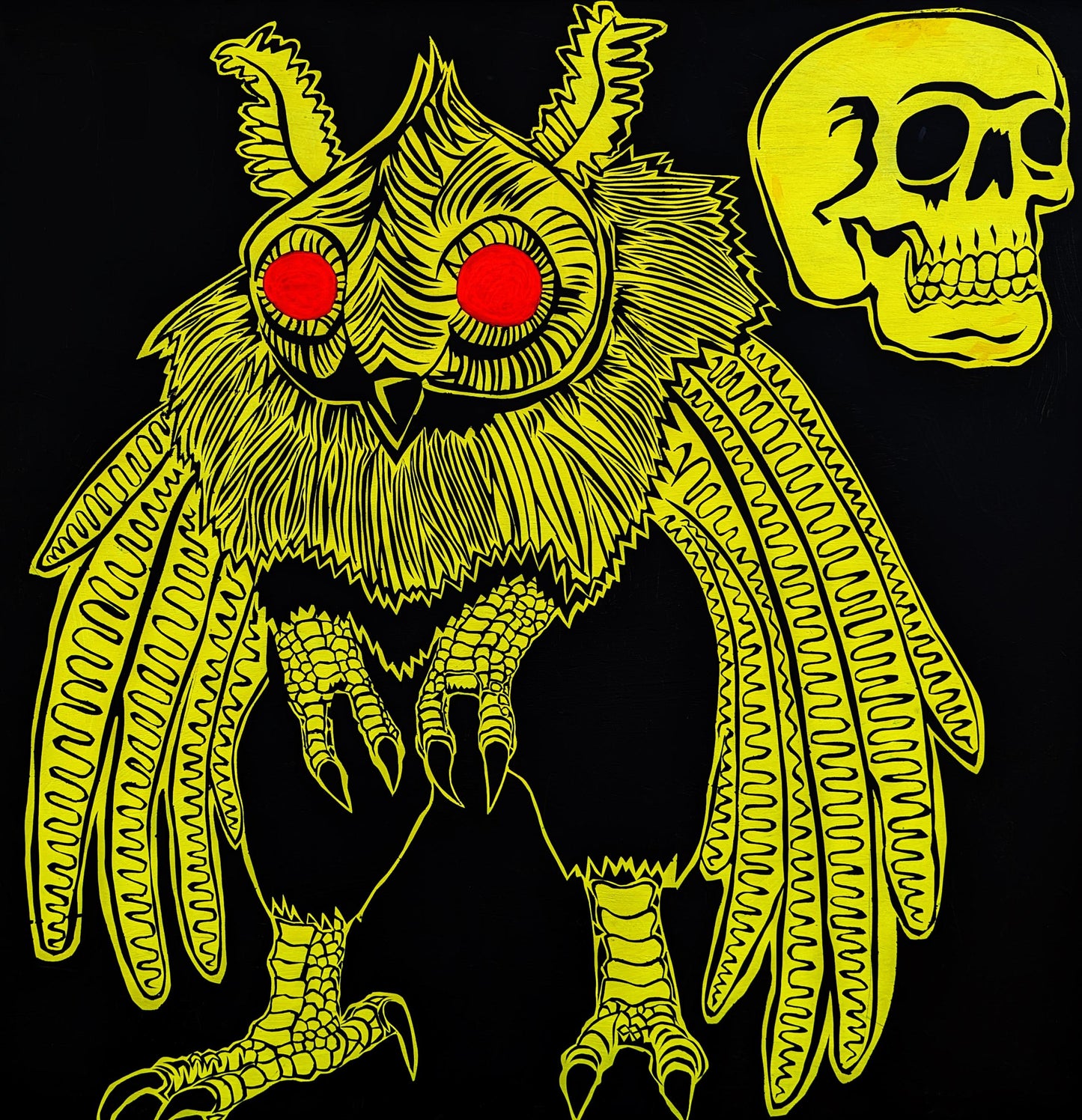 Mothman Sticker